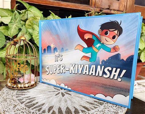 Personalized story book for kids. Super Hero story book with name and ...