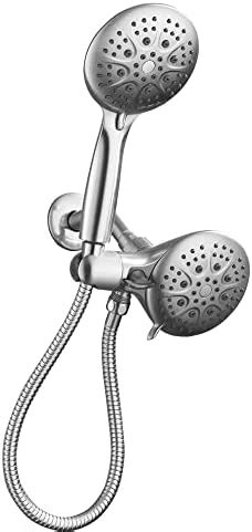 ALTON SHR20955 SS-304 Grade ABS Brass 2-in-1 5-Function Chrome Finish ...