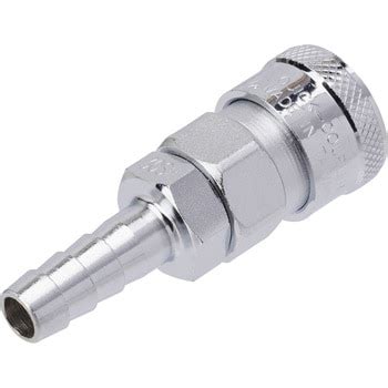 SH30-Steel ソケットカプラー (ホース取付用) モノタロウ 最高使用圧力1MPa 相手側取付サイズ3/8 SH30-Steel ...
