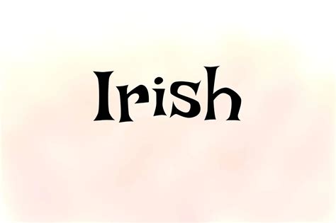 Image result for Irish Language Typeset