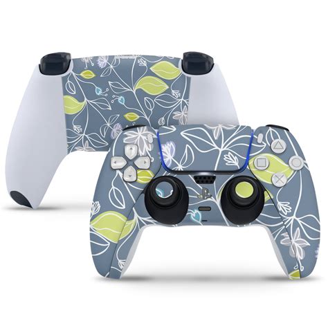 PlayStation 5 Controller Skin - Grren Leaves Floral – SkinsLegend