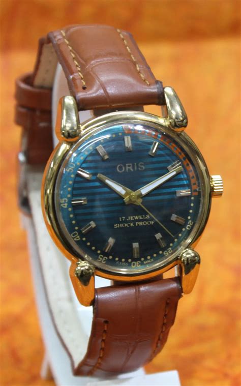 Men's Wristwatch Oris Vintage 17 Jewels FHF ST96 Mechanical Swiss Made ...