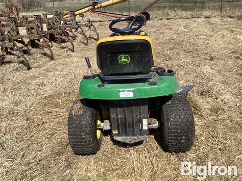 John Deere LA115 Riding Lawn Mower BigIron Auctions