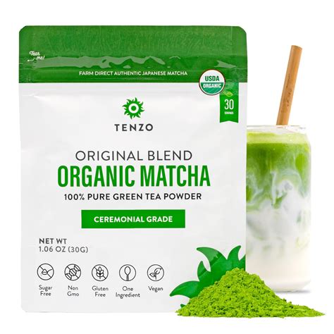 Mua Tenzo Matcha Green Tea - Organic Ceremonial Grade, Paleo, Kosher ...