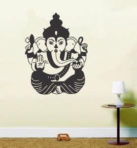 SUMAN ENTERPRISES Lord ganesha Large Self Adhesive Sticker Price in ...