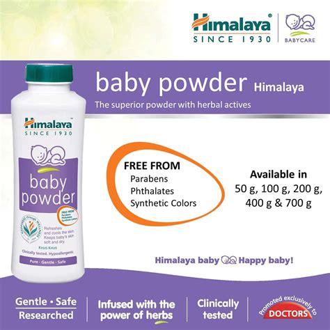 Buy HIMALAYA BABY POWDER BOTTLE OF 700 G Online & Get Upto 60% OFF at ...