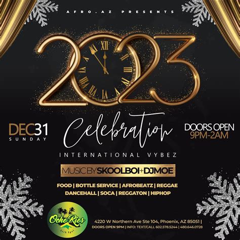 Afro/Caribbean NYE Party @ Ocho Rios, Ocho Rios Jerk Spot, Phoenix, 31 ...
