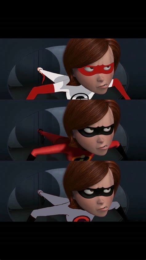 Elastigirl Stuck Between Doors Comparison by Bvega41 on DeviantArt