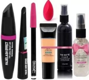HASLEE PRIMER,FIXER,FOUNDATIO,3IN1 MASCARA COMBO Price in India - Buy ...