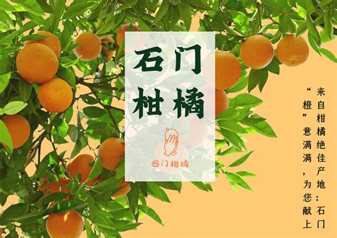 石门柑橘外包装设计_ZHUOZI卓子-站酷ZCOOL
