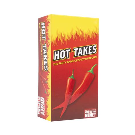 Hot Takes - the Adult Party Game of Spicy Opinions - by What Do You ...