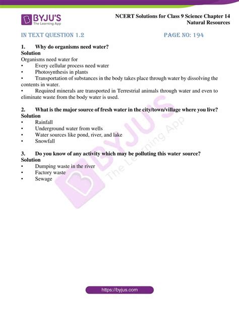 Class 9 Science Chapter 14 Exercise Solutions 的图像结果