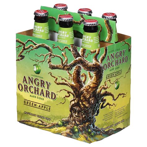 Angry Orchard Green Apple Cider 6pack Bottles 6 ct; 12 fl oz | Shipt
