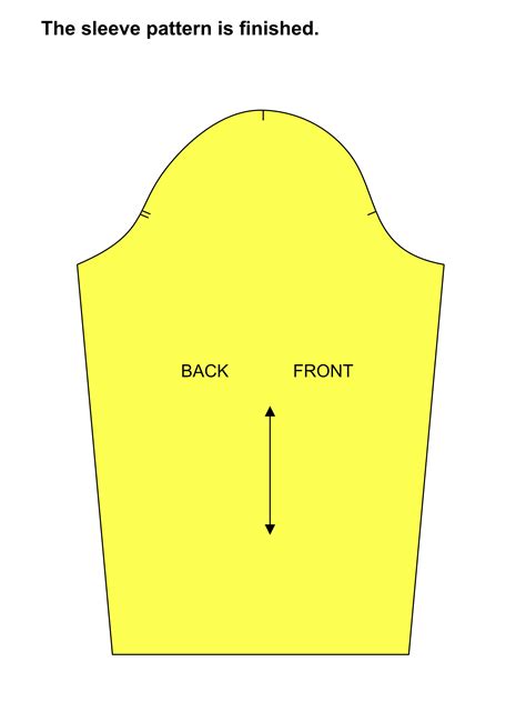 Basic Sleeve Pattern 的图像结果