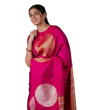 Buy Avantika Fashion Women's Kanjivaram Soft Silk Banarasi Sarees With ...