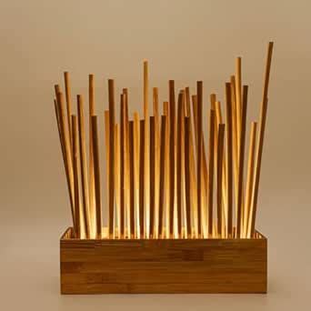 Bambooraj Harmony Light | Table Lamp | Floor Lamp | Bamboo Round Stick ...