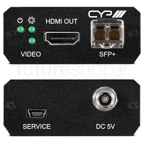 CYP AVX-105F-KIT – AVX Full 4K USB-C to HDMI AV over Fiber Transmitter ...