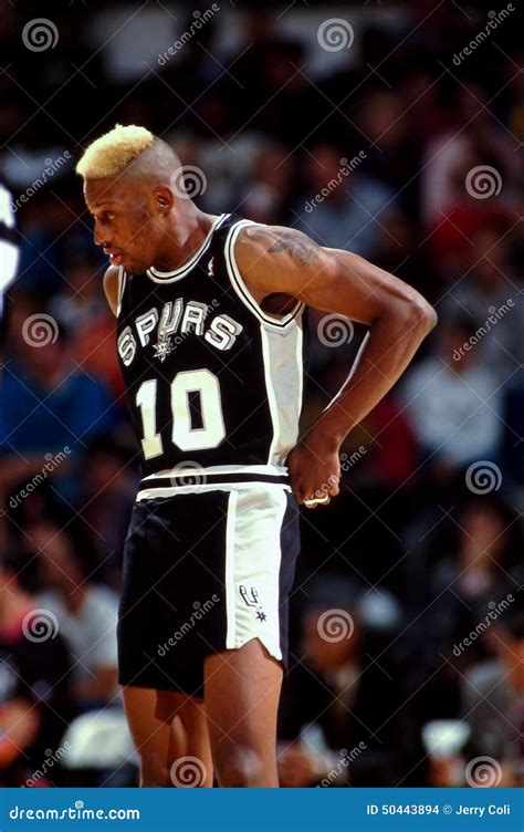 Dennis Rodman, San Antonio Spurs Editorial Stock Image - Image of ...