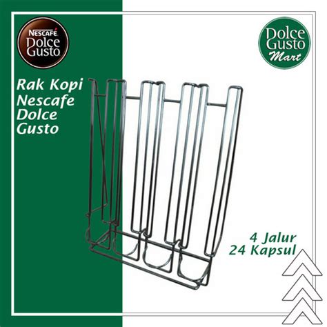Jual Wire Capsule Holder NDG Nescafe Dolce Gusto - Rak Kapsul Kopi Besi ...