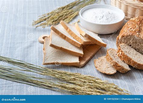 Slide White Bread ,whole Wheat with Whole Grain Bread and White Blow of ...