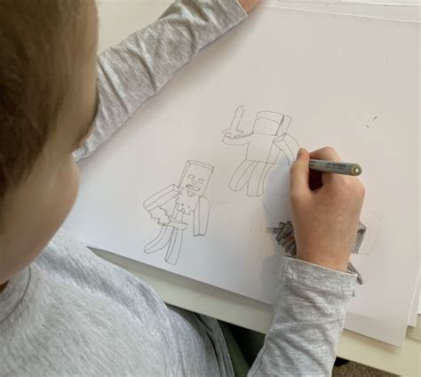 Draw Minecraft Characters 的图像结果