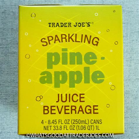 What's Good at Trader Joe's?: Trader Joe's Sparkling Pineapple Juice ...