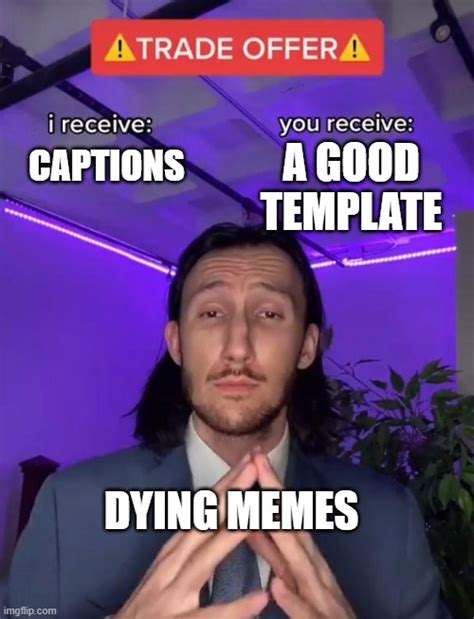 Trade Meme Template - Employee Onboarding Template