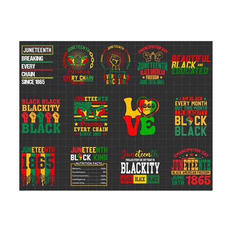 Juneteenth Svg Bundle, Freedom Day, BLM Svg, Black History S | Inspire ...