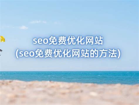 seo免费优化网站(seo免费优化网站的方法) - 洋葱SEO