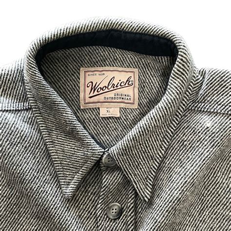 Woolrich Wool Shirt #GREY [ USED ] | TRP GENERAL STORE