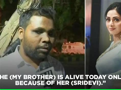 A Visually Impaired Man Is Camping Outside Sridevi’s House & The Reason ...