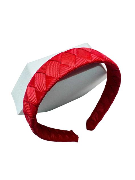 Braided Ribbon Hairband - Pink | Soft & Stylish – Arendelle Kids