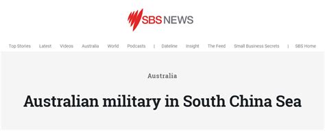 澳媒：澳大利亚联合英国等五国昨天起在南海联合军演_演习
