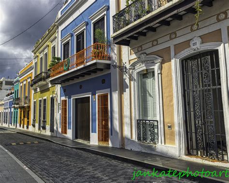 Casitas of Old San Juan Colorful Historic Buildings in Puerto Rico ...