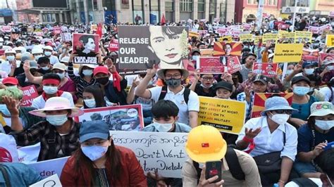 In Myanmar protest against Military rule intensifies in spite of ...