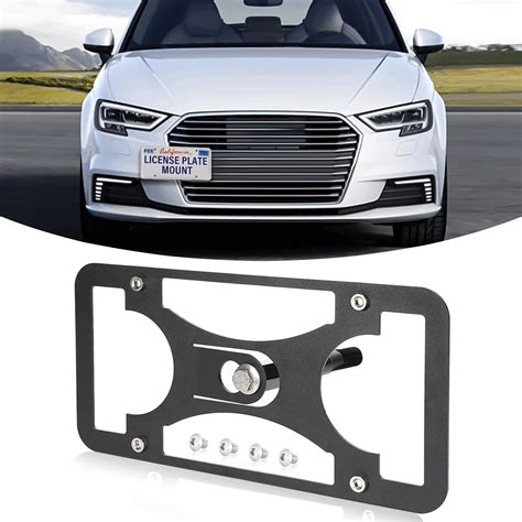 Amazon.com: Front Bumper Tow Hook License Plate Mount Bracket Compatible with Audi A3 / S3 2015 ...