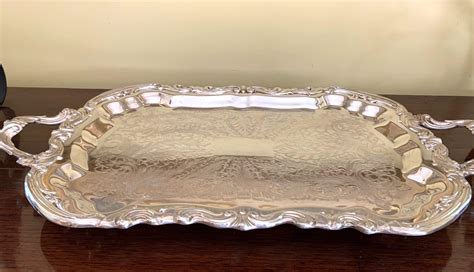 Silver Serving Tray With Cover at Tara Stallworth blog