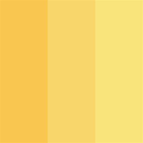 Yellow Sunshine Color Palette - ColorDrop
