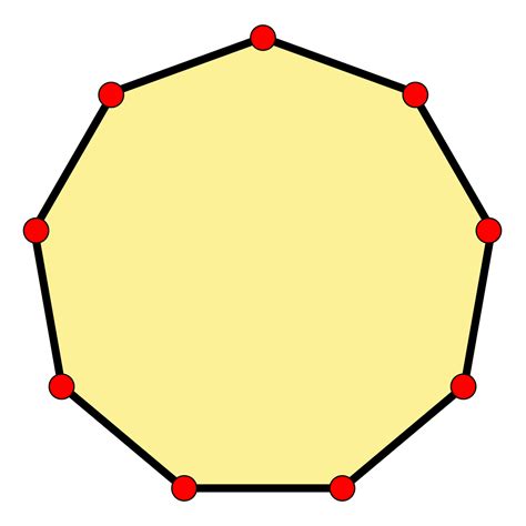 Como se llama el poligono de 9 lados