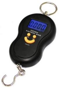 ZIORK Smiley Mini Digital Plastic and Metal Hanging Weighing Scale with ...