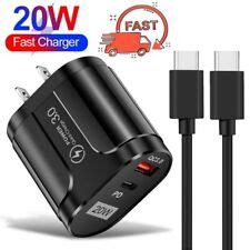 Buy For Google Pixel 6 Pro 5A 4A Fast Wall Phone Charger Adapter & USB ...