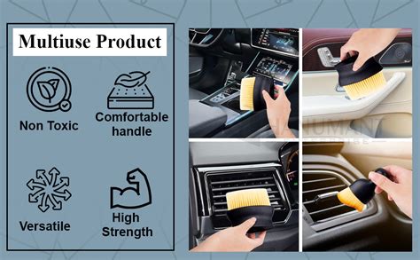 H HANUMANT ENTERPRISE 2 PCS Combo Auto Interior Dust Brush|Car Cleaning ...