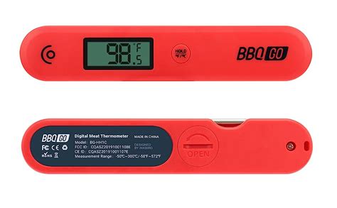 Inkbird Stainless Steel Digital Meat Thermometer, BG-HH1C Instant Read ...