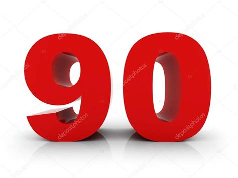 Number 90 Stock Photo by ©morenina 60869021
