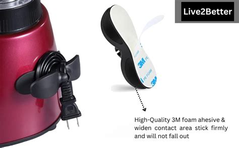 Live2Better Cable Organiser for Kitchen Appliances Cord Organizer for ...
