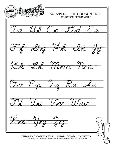 Cursive Writing Sheets Printable - Free Math Worksheet Printable