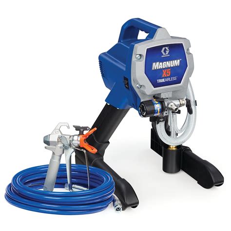 Graco Magnum 262800 X5 Stand Airless Paint Sprayer, Blue Magnum X5 ...