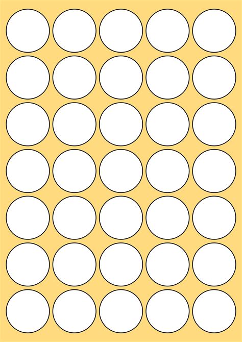 Image result for How to Print Round Labels