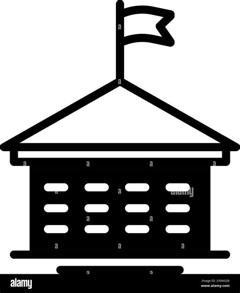 Icon Building School or university symbols editable file Stock Vector Image & Art - Alamy