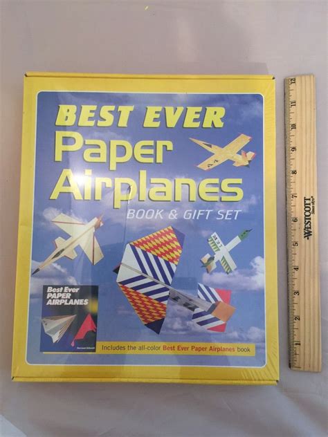 Best Ever Paper Airplanes Book by Inc. Sterling Publishing Co. (2003, Kit, Gift) for sale online ...